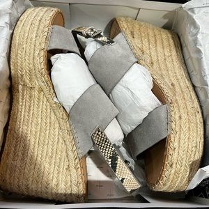 EUC - dolce vita Spiro Wedge Espadrille